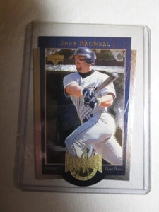 1996 Upper Deck Power Package PP7 Jeff Bagwell Die Cut Insert~ - Picture 1 of 1