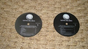 Edie Brickell Shooting Rubberbands Paper Record Labels No LP Laminate 4 coasters - Picture 1 of 4