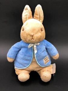 Peter Rabbit Soft Plush Baby Comforter 10” High Bunny Toy Rainbow Design 2009 - Picture 1 of 4