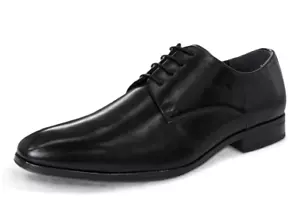 Perry Ellis Portfolio Herren Leder elegante Schuhe schwarz Größe 10 NEU - Bild 1 von 5