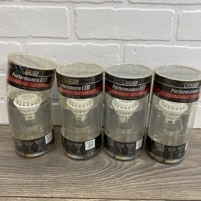 4 Feit Electric EXN DM LED 35 Watt 12V High Performance Dimmable MR16 Bulb - Image 1 of 4