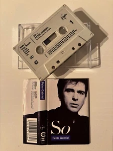 PETER GABRIEL - SO (UK CASSETTE TAPE) - Picture 1 of 6