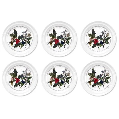 Portmeirion Holly and Ivy 7.25" Bread & Butter Plate (Set of 6) - Image 1 of 4