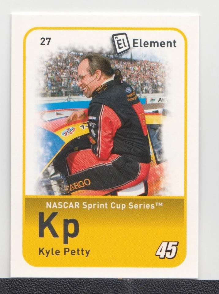 KYLE PETTY : 2009 - WHEELS ELEMENT  NSCS - CARD No. # 27 - Image 1 of 2
