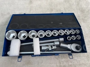  Juego de enchufes hexagonales de accionamiento de 3/4" de 18 piezas Expert (por Facom) E194683 19-55 mm - Imagen 1 de 4