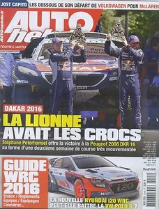 AUTO HEBDO Nr. 2046 20.01.2016 DAKAR 24h DUBA Kalender 2016 - Bild 1 von 1