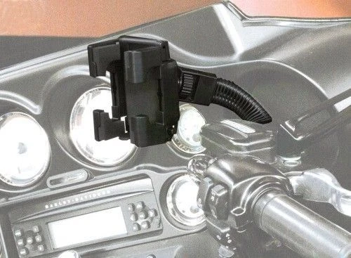 Suporte universal ajustável para celular/GPS Rivco Products pescoço de ganso DH125 - Imagem 1 de 1