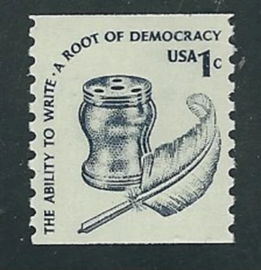 Scott # 1811....One Cent...Inkwell & Quill....25 Stamps - Picture 1 of 1
