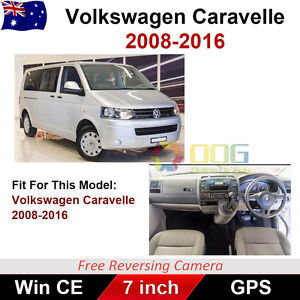 8" Car DVD Navigation Head Unite Stereo Radio For Volkswagen Caravelle 2008-2016