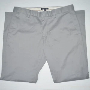 Banana Republic BR+ Aiden Slim Fit Stretch Baumwolle grau Chino Hose 33 x 30 - Bild 1 von 7