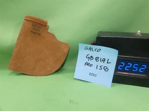 #2252 GALCO Inside the pants suede holster G819L Pro 158 - Picture 1 of 3