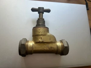 Conex Sambra, 32mm Polyconex, Brass/Gunmetal Stop Cock, High specification. - Picture 1 of 5