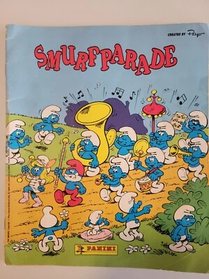 Libro de pegatinas Panini Smurfparade 1985 Foto 1 de 4