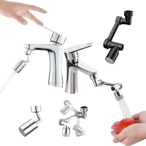 Cabezal de grifo multifuncional fácil de instalar flexible se adapta a la mayoría de los grifos ahorro de agua - Imagen 1 de 18