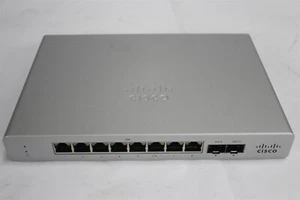 Cisco Meraki MS120-8-HW 8-Port PoE GBe Switch - Unclaimed - Picture 1 of 3