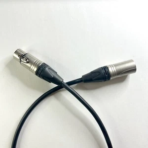 Cavo Microfono 2 FT Mogami 2549 / Neutrik Maschio a Femmina XLR 3 Poli Bilanciato - Foto 1 di 3