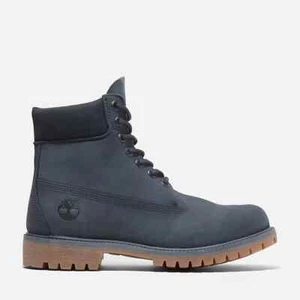 TIMBERLAND PREMIUM 6 INCH WATERPROOF BOOT (DARK BLUE NUBUCK) -tb0A2P6WEP2 - Bild 1 von 4