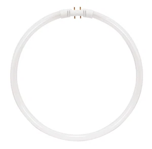 Satco FC55T5/HO/830 Fluorescent Circline 55W T5 4-Pin 2GX13 3000K Warm White - Picture 1 of 2