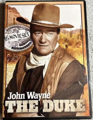 John Wayne The Duke DVD 16-Movie 2 Disc Set (BRAND NEW SEALED) - Image 1 of 4
