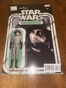 Star Wars #9 Comic Book Action Figure Variant Star Destroyer Commander LOWER GRD - Picture 1 of 12