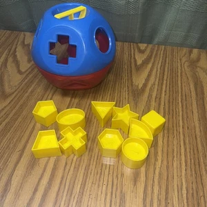 Vintage Tupperware Shape O Ball Classic Tupper Toys Shape Sorter Complete - Picture 1 of 7