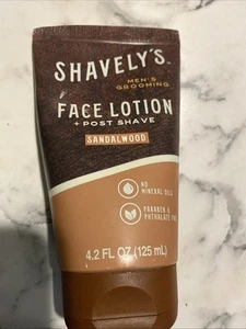 Shavely's Face Lotion+Post Shave-Sandalwood 4.2 Fl. Oz (NEW)07 - Picture 1 of 2