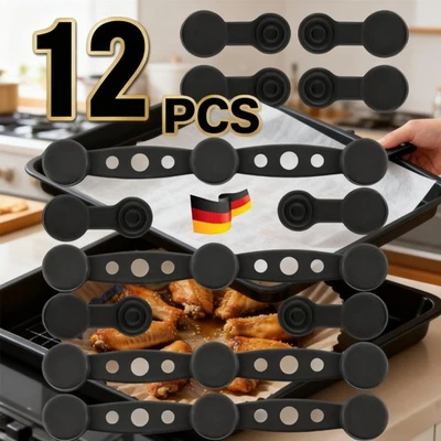Magnet-Silikonschnalle für die Heißluftfritteuse zum Festhalten der Pergamente - Bild 1 von 4