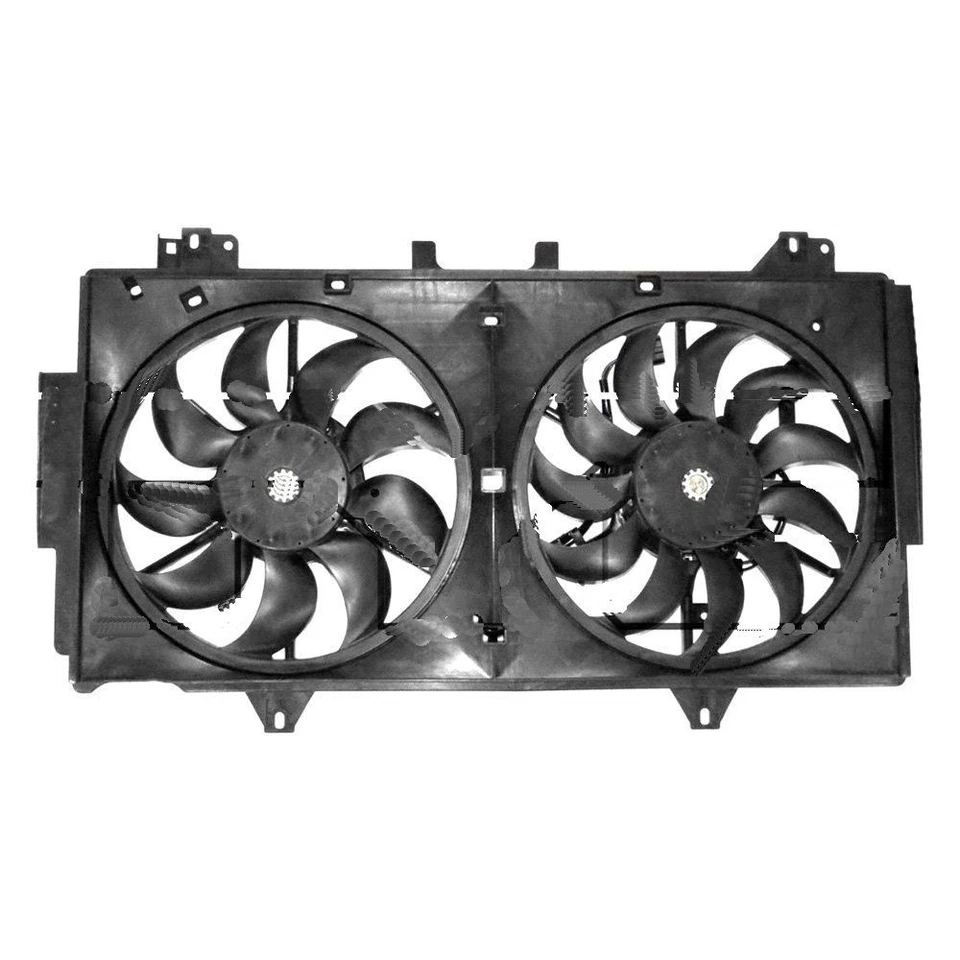 Conjunto de ventilador de radiador y condensador doble para Mazda 6 2011-2013 (2,5 L 4 cilindros) Foto 1 de 1