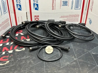 Cable de interconexión para amplificadores y procesadores DIN KENWOOD 5 pines vintage Old School SQ Foto 1 de 4