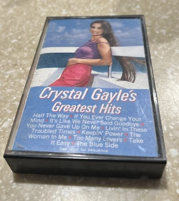 Crystal Gayle's Greatest Hits 1983  (Cassette)  38803 Tested Complete - Image 1 of 3