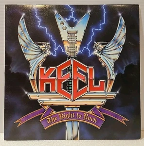 KEEL - The Right To Rock 1985 Vinyl Record LP - Original Pressing VG - Picture 1 of 17