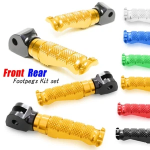 Gold CNC Front Rear R-FIGHT Footpegs For 959 Panigale 16 17 18 19 - Picture 1 of 6
