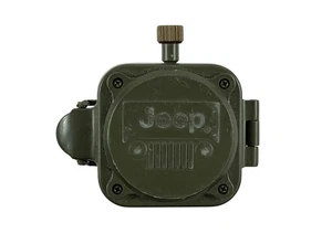 JEEP Stopwatch Compass Metal Folding Travel Military Style Cherokee Wrangler - Picture 1 of 2