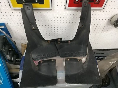 4 Used SAAB 9000 CS CSE Front + Read Mud Flaps 280101106 - Image 1 of 4