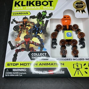Klikbot Stop Motion Animation Figure - Guardian - Tempest - Zing - NEW! - Picture 1 of 8