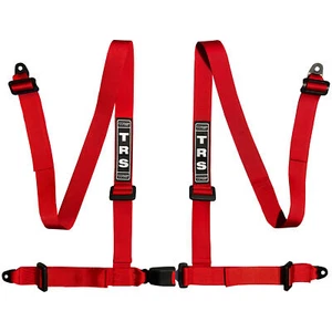 TRS 4 Point Budget ECE Race / Rally Harness With 2 inch Straps - Red - Afbeelding 1 van 1