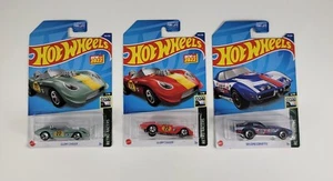 Hot wheels lot of 3 Cars Glory Chaser Green,And Red,69 Copo Corvette - Picture 1 of 9