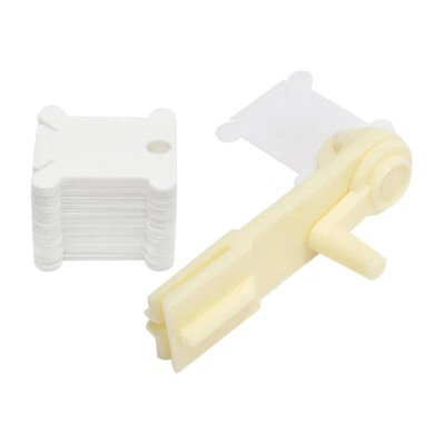 120pcs Embroidery Floss Bobbins and Winding Machine for Cross Stitch/Sewing - Image 1 of 4