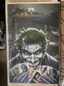 Joker Year of the Villain #1 Exclusive Ryan Kincaid VIRGIN Variant signed COA - Picture 1 of 3