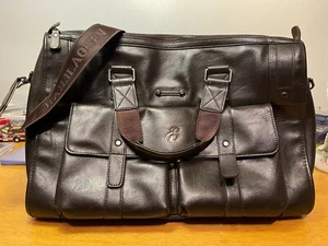 Bailil Aoren Leather Shoulder Bag Vintage Brown Excellent Condition! - Picture 1 of 3