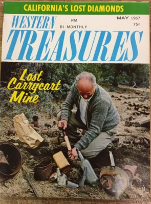 Western Treasures Magazine May 1967 California's Lost Diamonds Foto 1 de 3