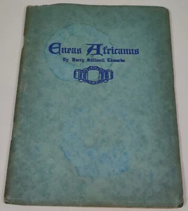 Rare 1st First Edition “ENEAS AFRICANUS”- Slave Slavery Story Harry EDWARDS 1920 - Picture 1 of 10