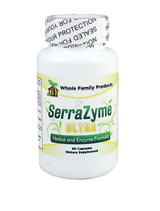 SerraZyme Ultra - Serrapeptase Systemic Proteolytic Enzymes - Anti Inflammatory