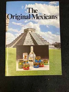 1972 THE ORIGINAL MEXICANS ORTEGA & JOSE CUERVO RECEIPES COOKBOOK - Picture 1 of 4