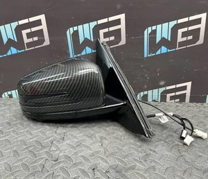OEM 2014 MERCEDES E63 AMG-S FIBRA DE CARBONO ESPEJO RETROVISOR LADO DERECHO CON CÁMARA - Imagen 1 de 21