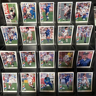 Copa Mundial de Fútbol Upper Deck 1993 vista previa inglés/español ¡tú eliges!  Casi nuevo o mejor Foto 1 de 4
