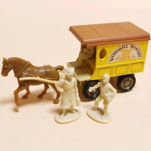 Vintage LLEDO Days Gone WINDMILL BAKERY HORSE CARRIAGE Diecast Car Toy 1983 - Picture 1 of 5