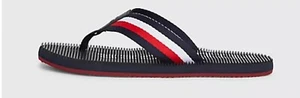 Women’s Tommy Hilfiger Flip Flops Dark Blue Casey Size 10 NWT - Picture 1 of 6
