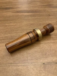 Thurman McCann Duck Call Trumann Ark. Duck Call Laminate Black Walnut / Maple - Picture 1 of 4
