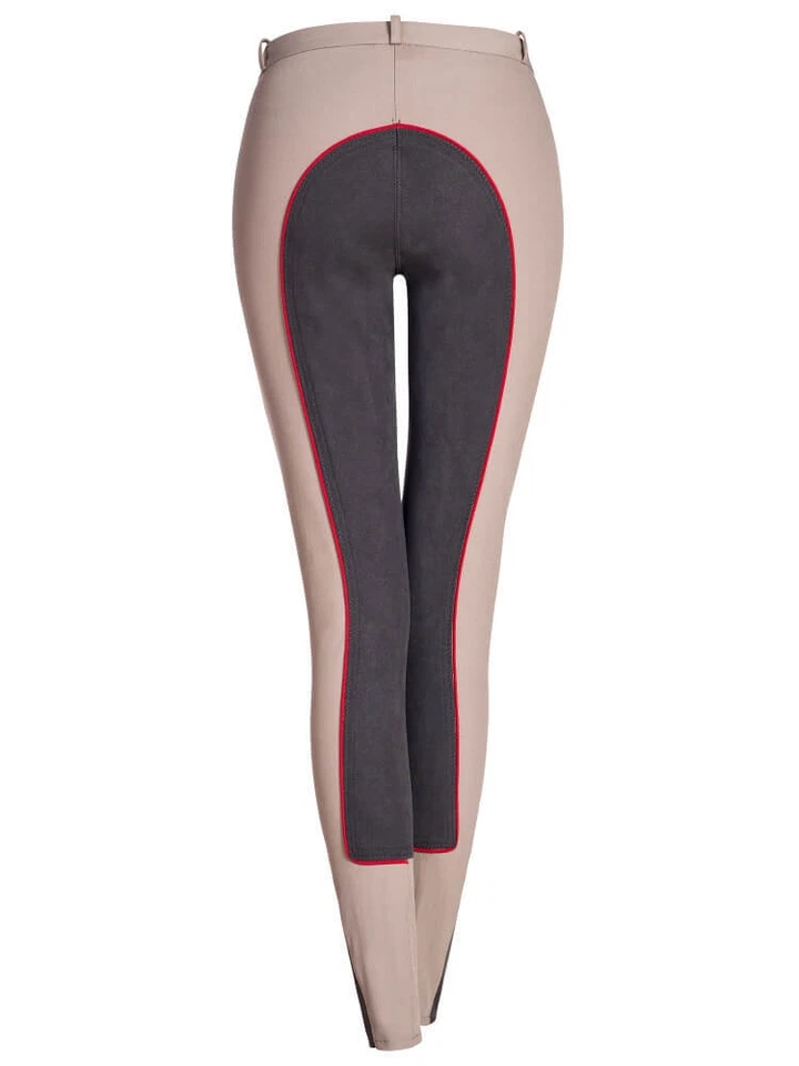 ELT Damen Reithose Mira D46 Sahara Magnet Vollbesatz Reissverschlusstasche - Bild 1 von 1